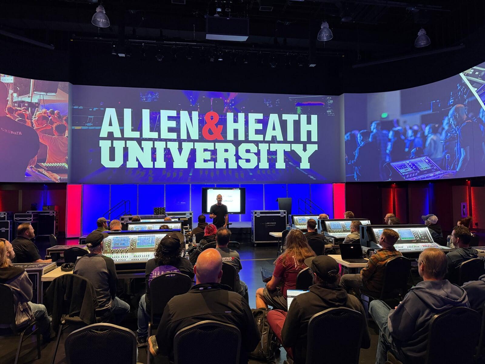 Allen & Heath University Classroom Training Session